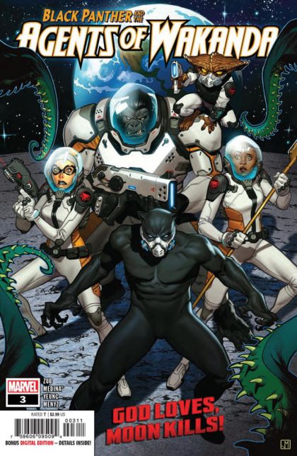 Black Panther and the Agents of Wakanda #3A (Jorge Molina Regular Cover) Cover