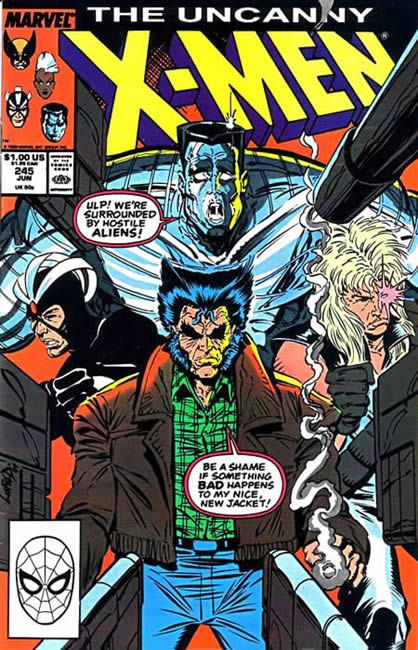 Uncanny X-Men, Vol. 1 #245A (Direct Edition) Cover