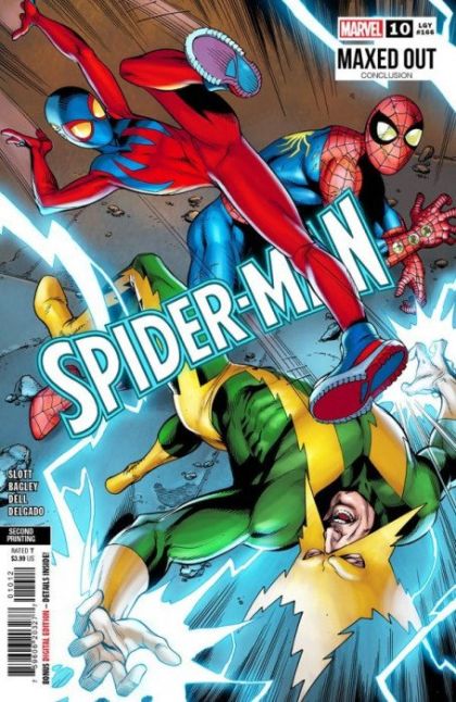 Spider-Man, Vol. 4 #10C (2nd Printing Mark Bagley) Cover
