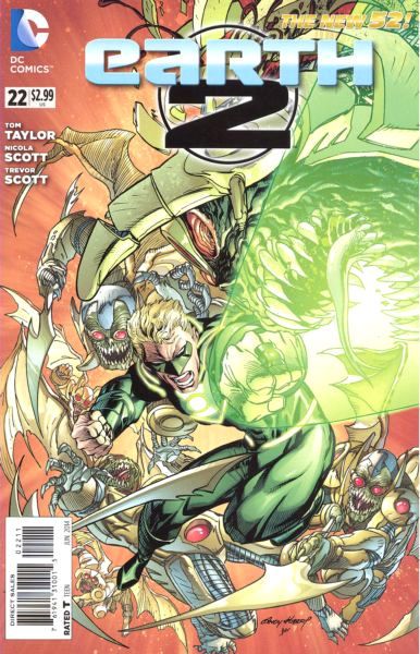 Earth 2 #22A (Regular Cover - Andy Kubert) Cover