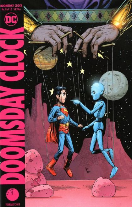 Doomsday Clock #8B (Gary Frank Variant) Cover