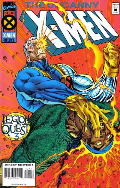 Uncanny X-Men, Vol. 1 #321A (Direct Deluxe Edition) Cover