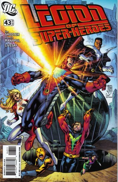 Legion of Super-Heroes, Vol. 5 #43 Cover