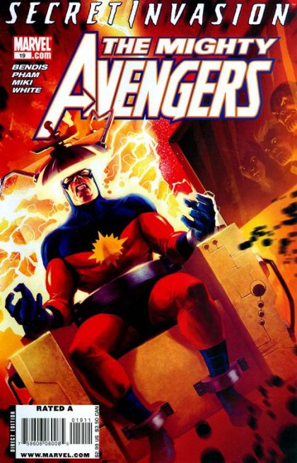 Mighty Avengers, Vol. 1 #19 (Marko Djurdjević Regular) Cover