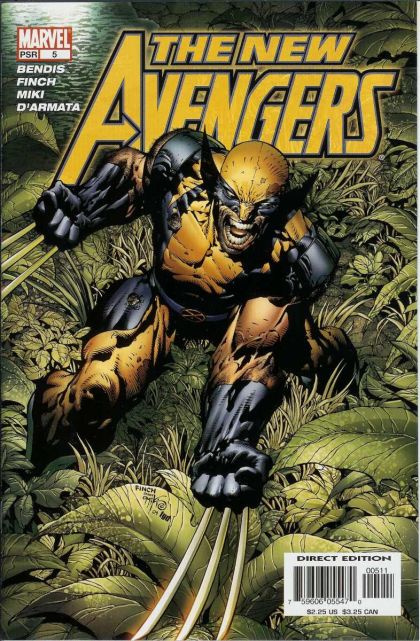 New Avengers, Vol. 1 #5A (David Finch Regular) Cover