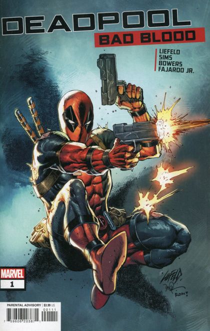 Deadpool: Bad Blood, Vol. 1 #1 (Regular Rob Liefeld Cover) Cover
