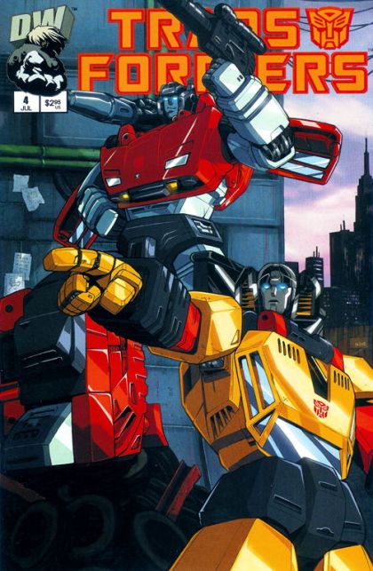 Transformers Generation 1, Vol. 1 #4A (Autobots) Cover