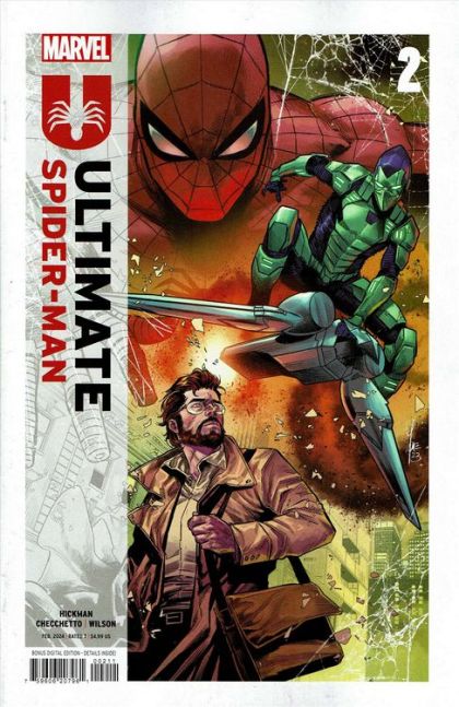Ultimate Spider-Man, Vol. 2 #2A (Marco Checchetto Regular) Cover