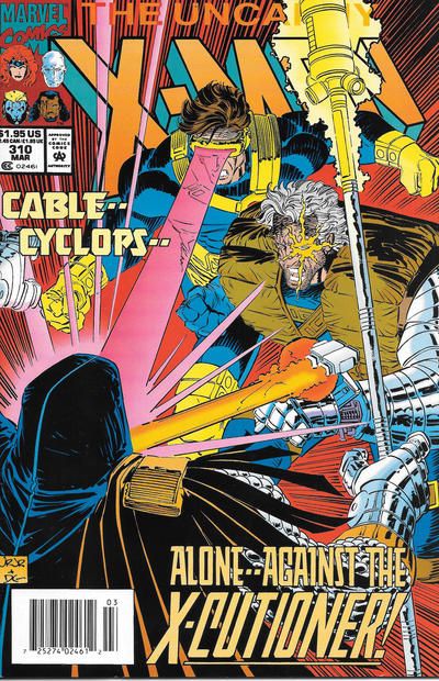 Uncanny X-Men, Vol. 1 #310B (Newsstand Edition) Cover