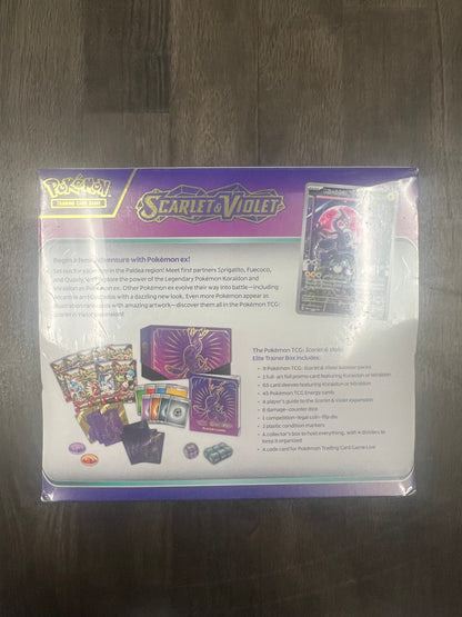 Pokemon TCG Scarlet & Violet Elite Trainer Box [Miraidon] - SV01: Scarlet & Violet Base Set (SVI)