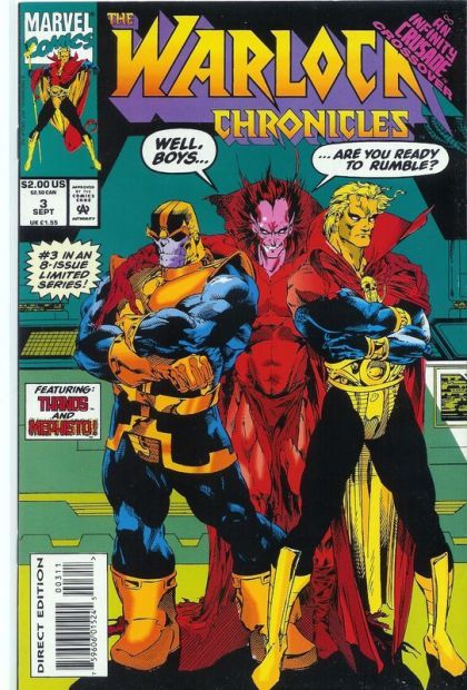 Warlock Chronicles #3A (Direct Edition) Cover