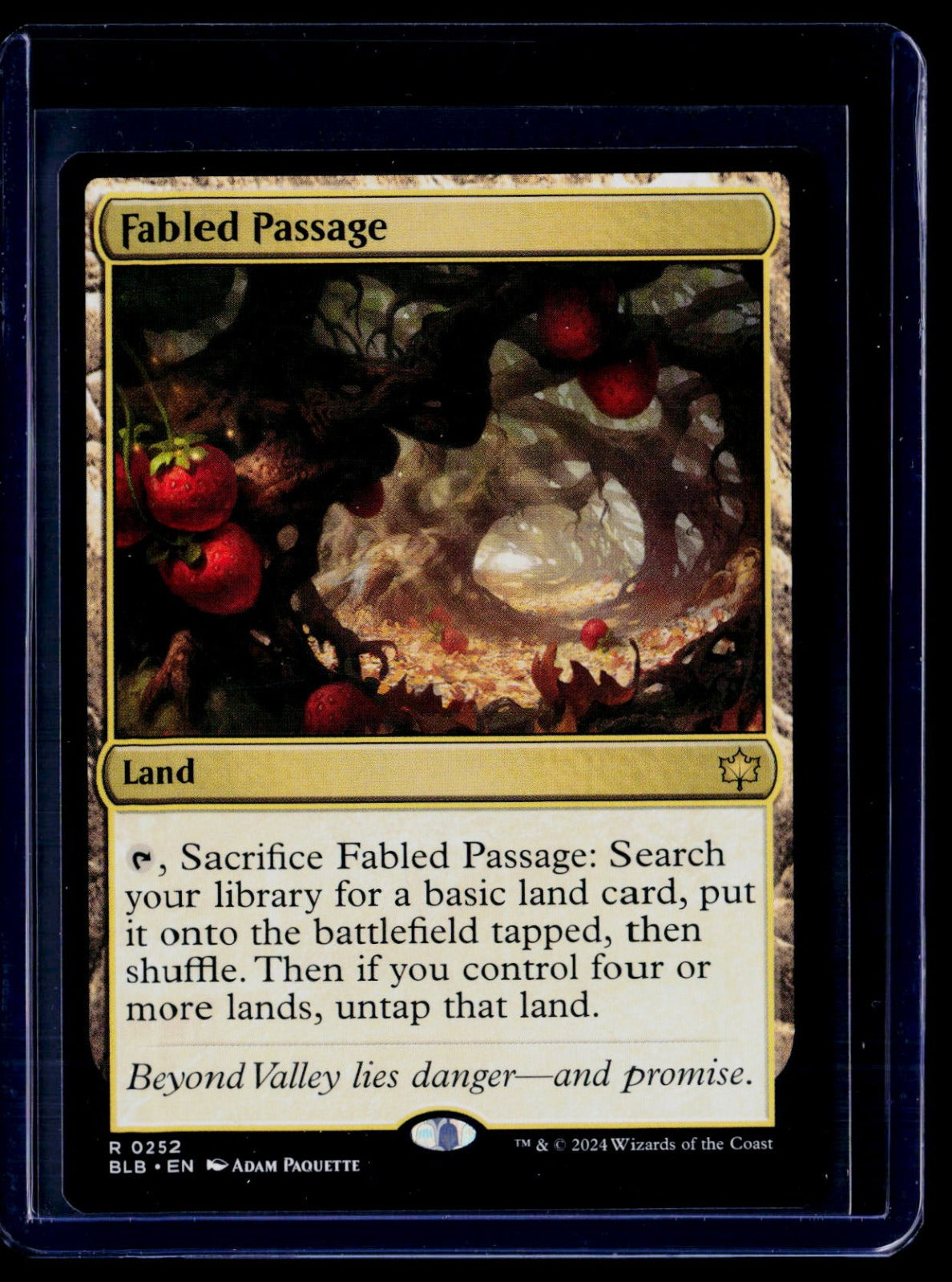 Fabled Passage R Bloomburrow 252 NM