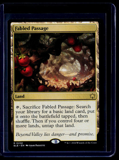 Fabled Passage R Bloomburrow 252 NM