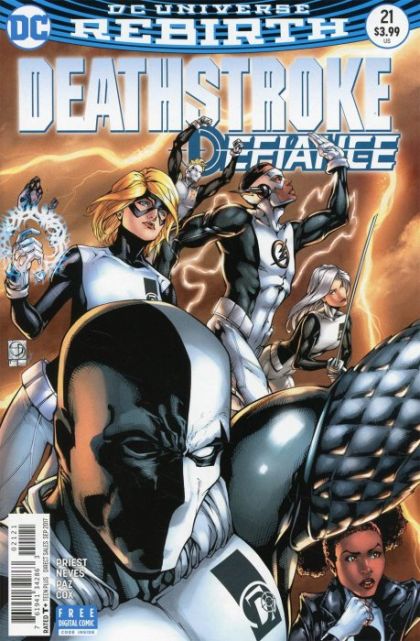 Deathstroke, Vol. 4 #21B (Variant Shane Davis Cover) Cover