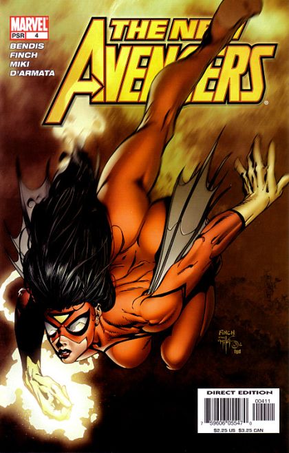 New Avengers, Vol. 1 #4A (David Finch Regular) Cover