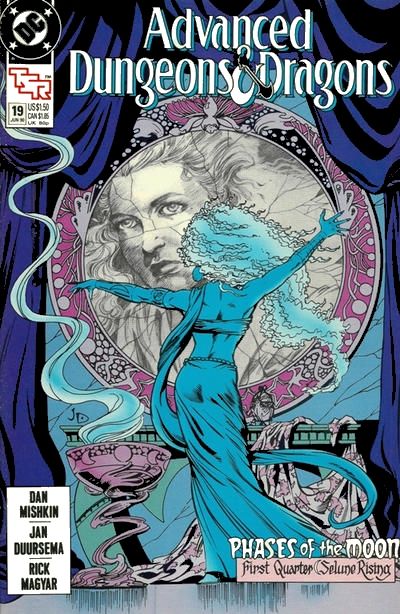 Advanced Dungeons & Dragons #19A (Direct Edition) Cover