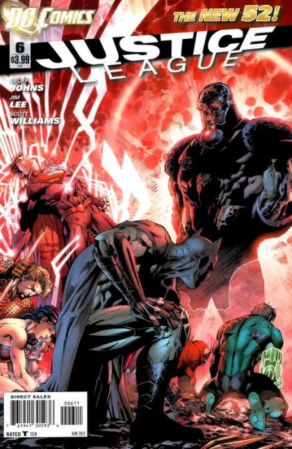 Justice League, Vol. 1 #6A (Jim Lee Regular) Cover