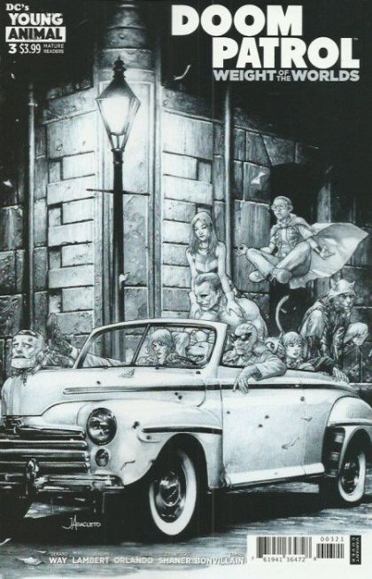 Doom Patrol: Weight of the Worlds #3B (Variant Jay Anacleto Cover) Cover