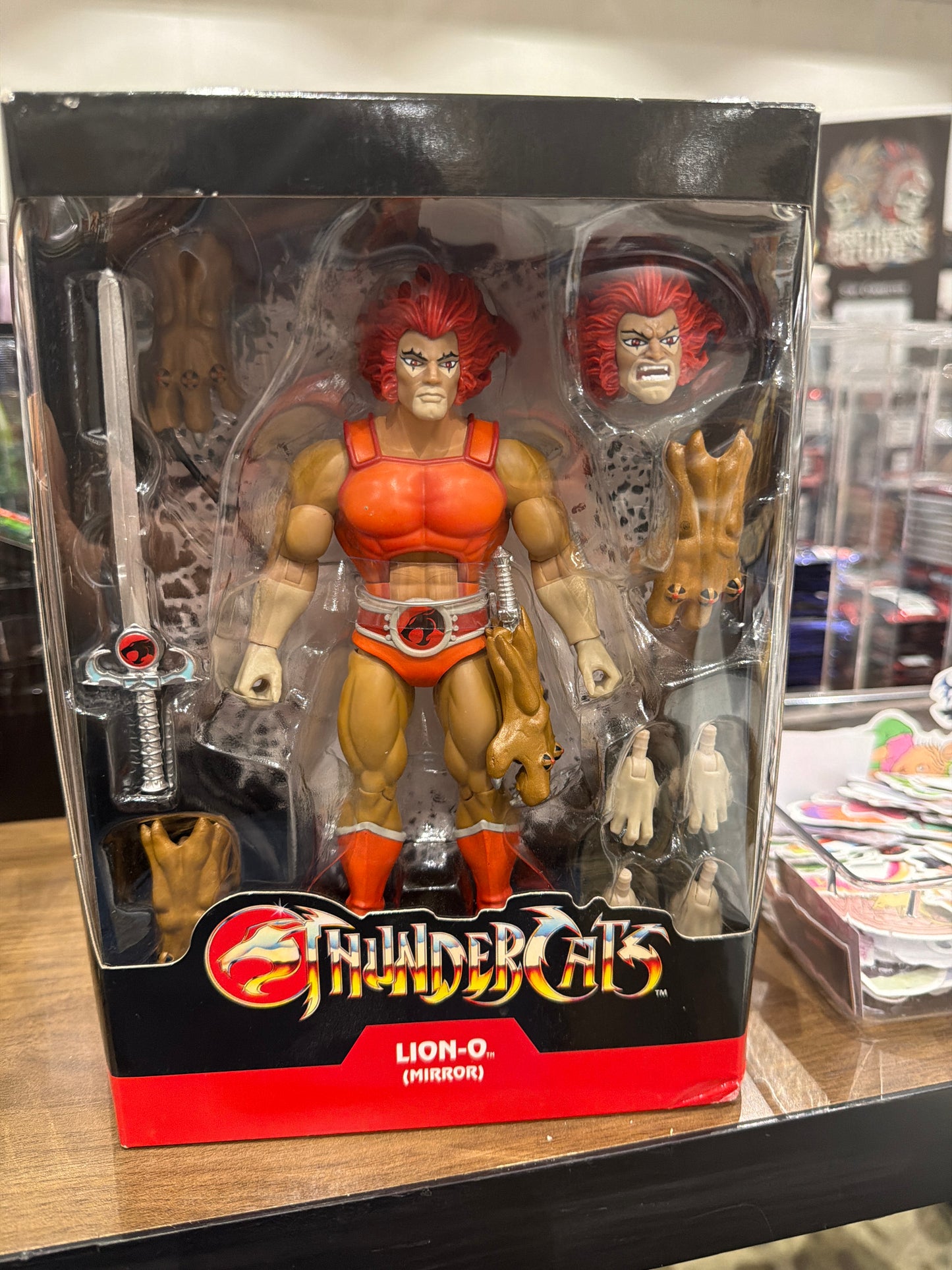 Super 7 ThunderCats Lion-O Mirror