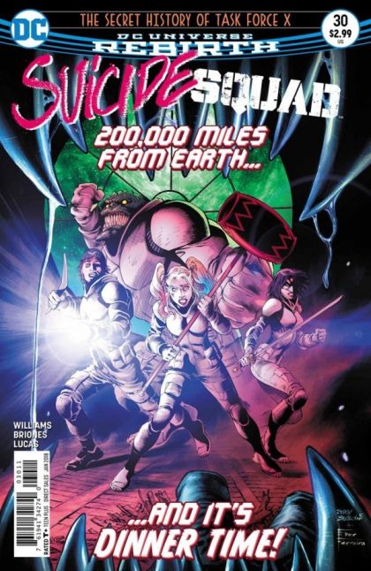 Suicide Squad, Vol. 4 #30A (Barrows, Ferreira & Lucas Cover) Cover