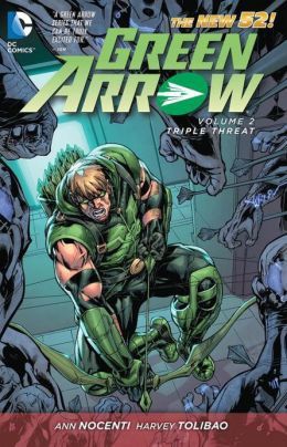 Green Arrow Triple threat cover