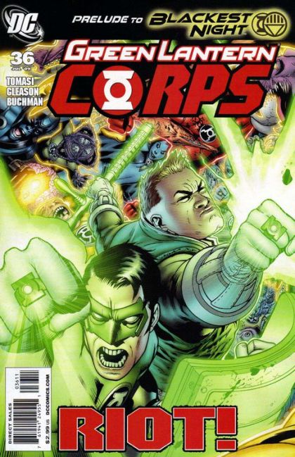 Green Lantern Corps, Vol. 1 #36A (Patrick Gleason Regular) Cover