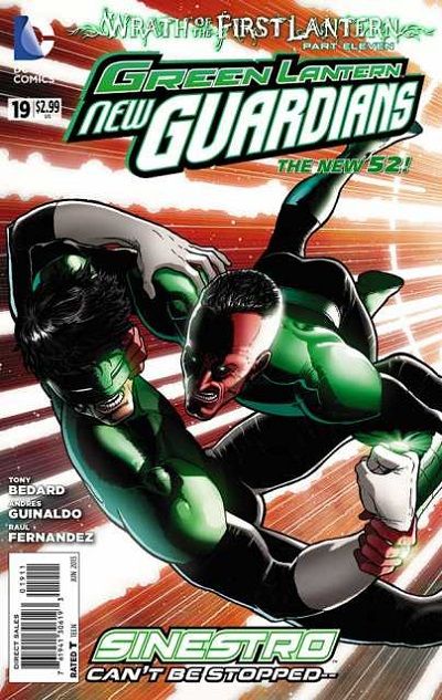 Green Lantern: New Guardians #19A (Aaron Kuder Regular) Cover