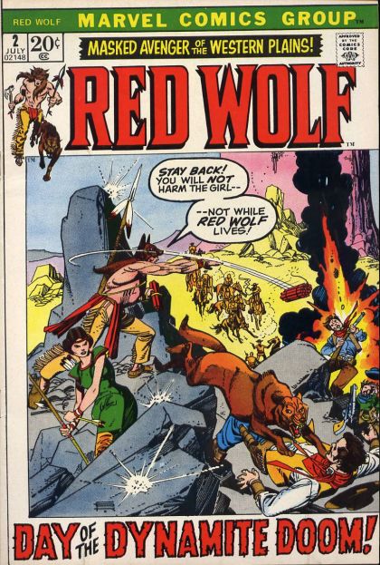 Red Wolf, Vol. 1 #2 Cover