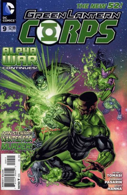 Green Lantern Corps, Vol. 2 #9A (Fernando Pasarin Regular) Cover
