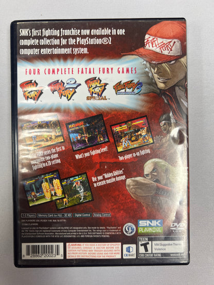 Playstation 2: Fatal Fury Battle Archives Volume #1