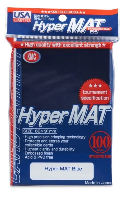 KMC: Hyper Mat Blue 66x91mm