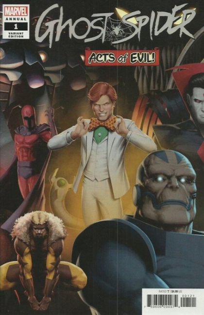 Ghost-Spider, Vol. 1 Annual #1B (Variant John Tyler Christopher Connecting Cover) Cover