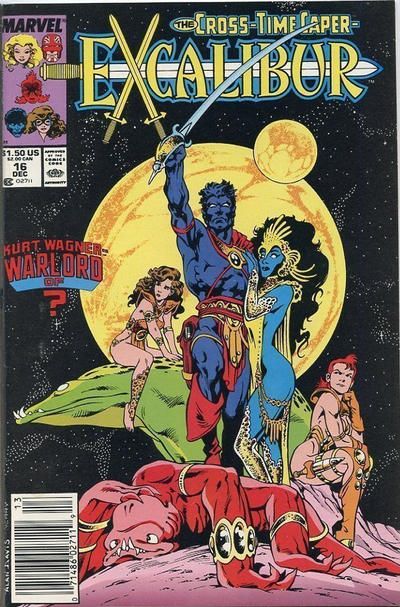 Excalibur, Vol. 1 #16B (Newsstand Edition) Cover