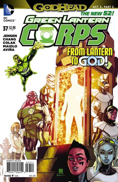Green Lantern Corps, Vol. 2 #37A (Bernard Chang Regular) Cover