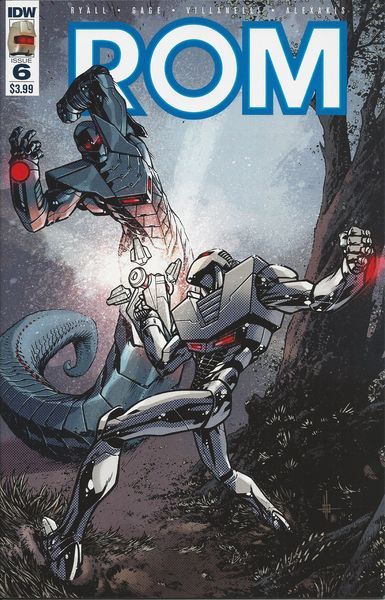 ROM (IDW Publishing) #6A (Regular Zach Howard Cover) Cover