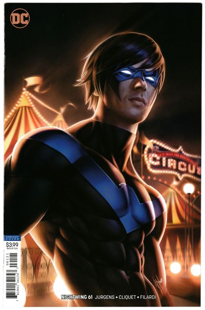 Nightwing, Vol. 4 #61B (Variant Warren Louw Cover) Cover