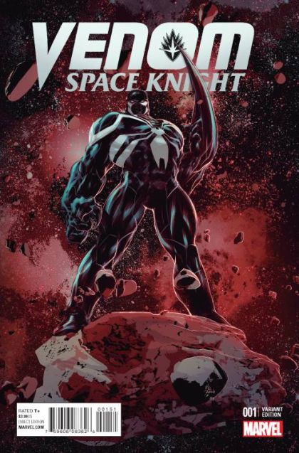 Venom: Space Knight #1E (Mike Deodato Jr. Incentive Variant (1:25)) Cover