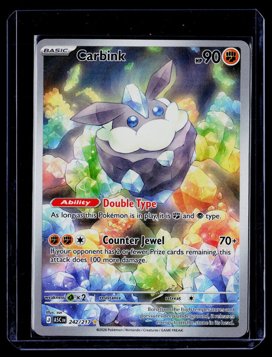 Carbink Holo Illustration Rare ME: Ascended Heroes 242/217 NM