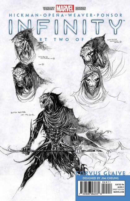 Infinity #2D (Jim Cheung Design Variant Cover) Cover