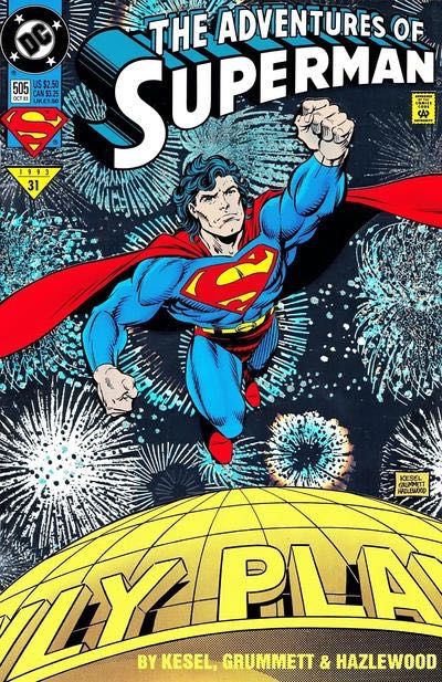 The Adventures of Superman, Vol. 1 #505C (Collector's Edition) Cover