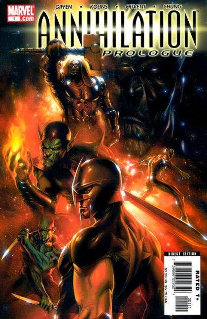 Annihilation: Prologue #1A (Gabriele Dell'Otto Regular Cover) Cover