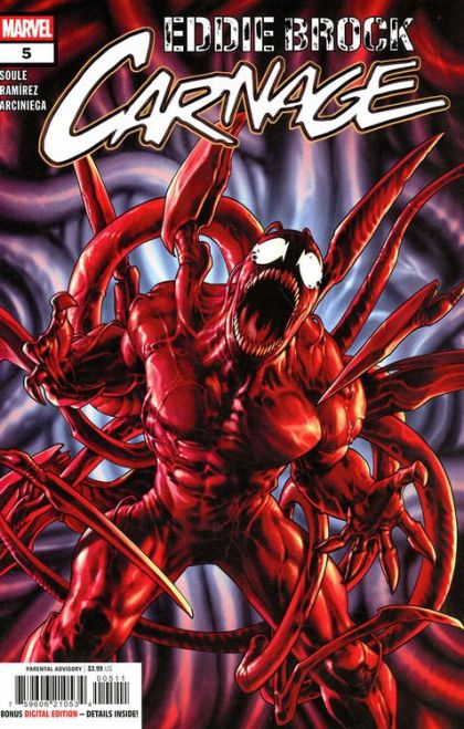 Eddie Brock: Carnage #5A (Jesús Saíz Regular) Cover