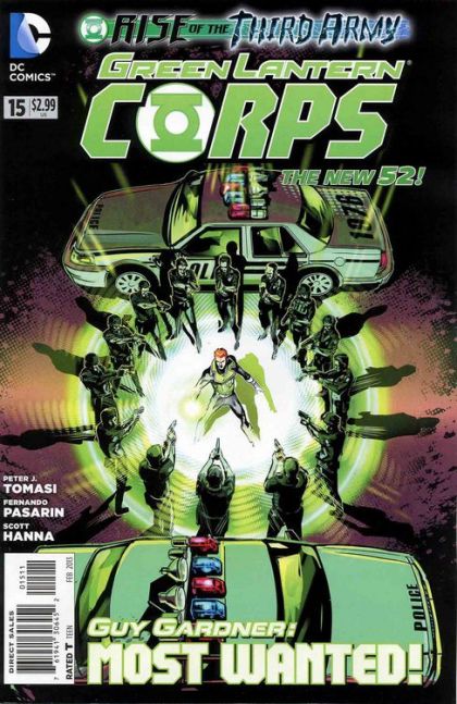 Green Lantern Corps, Vol. 2 #15A (Trevor McCarthy Regular) Cover