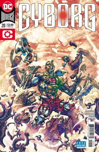 Cyborg, Vol. 2 #20B (Carlos D'Anda Variant) Cover