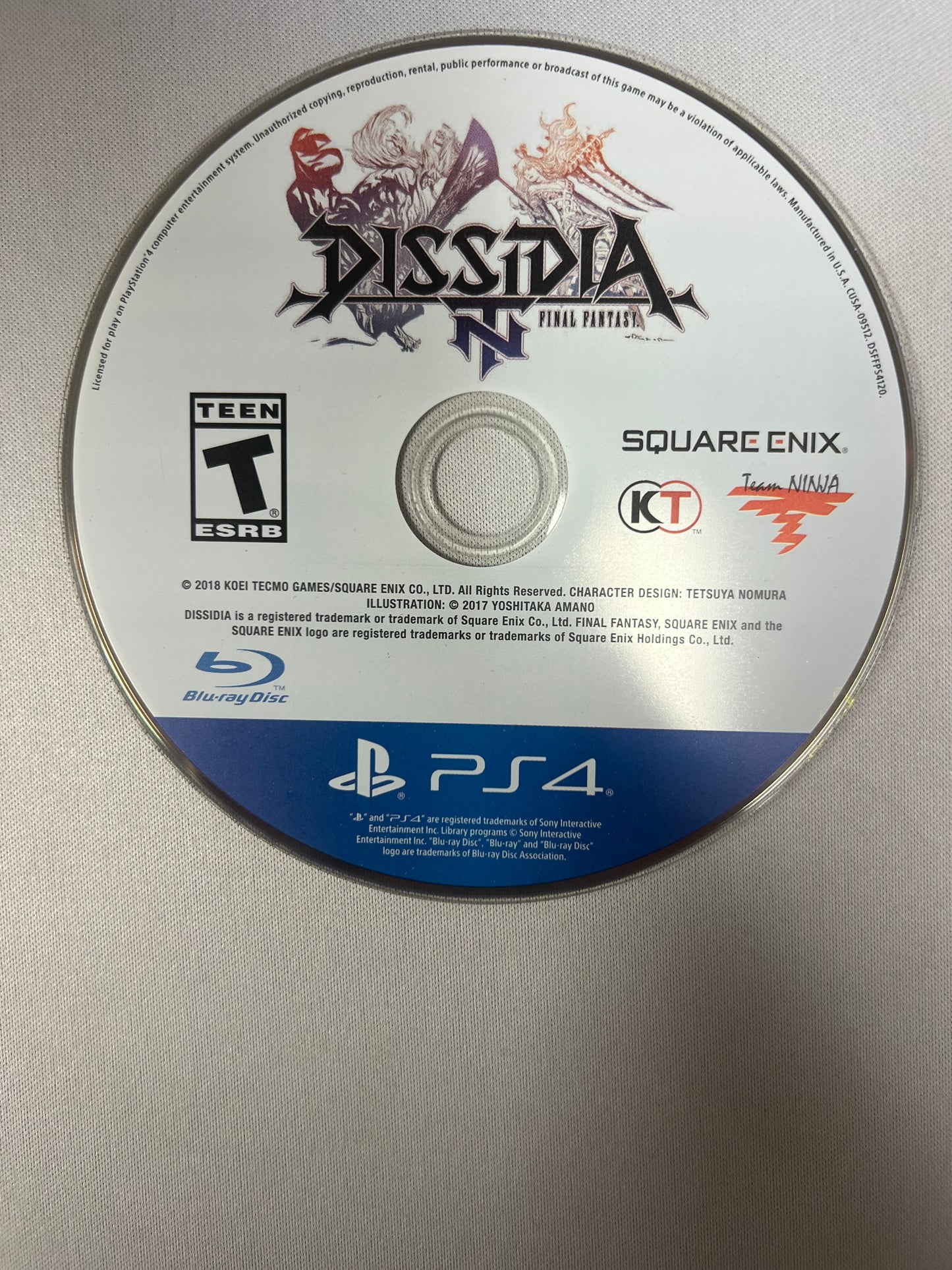Playstation 4: Dissidia NT