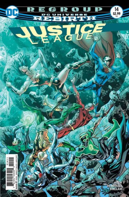 Justice League, Vol. 2 #14A (Regular Bryan Hitch Cover) Cover