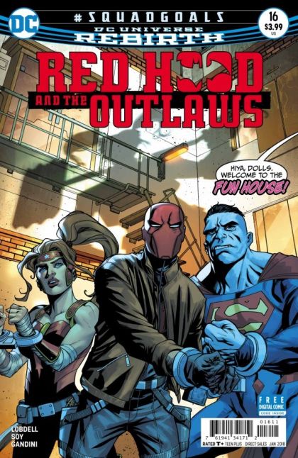 Red Hood and the Outlaws, Vol. 2 #16A (McKone & Fajardo Jr Cover) Cover