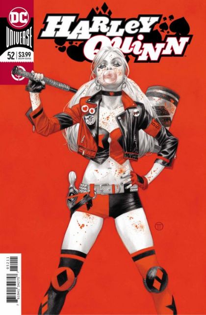 Harley Quinn, Vol. 3 #52A (Regular Julian Totino Tedesco Enhanced Foil Cover) Cover
