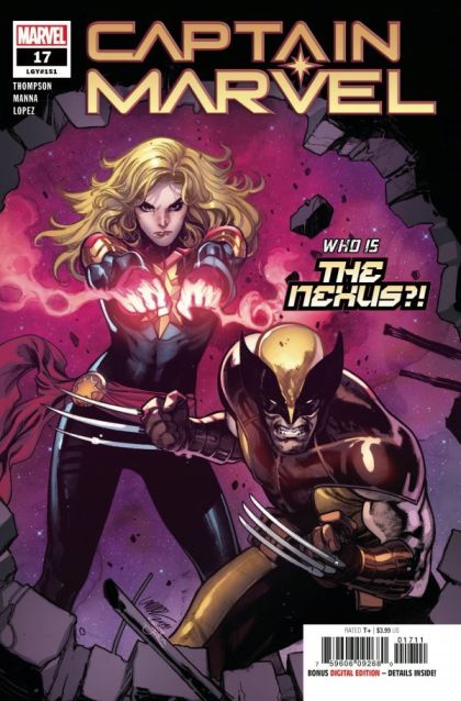Captain Marvel, Vol. 11 #17A (Pepe Larraz Regular) Cover