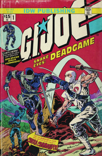 Snake Eyes Deadgame #1M (Nuno Pereira Stadium Comics Retailer Exclusive "Hulk #181 Homage" Variant Cover (Ltd. 1000)) Cover